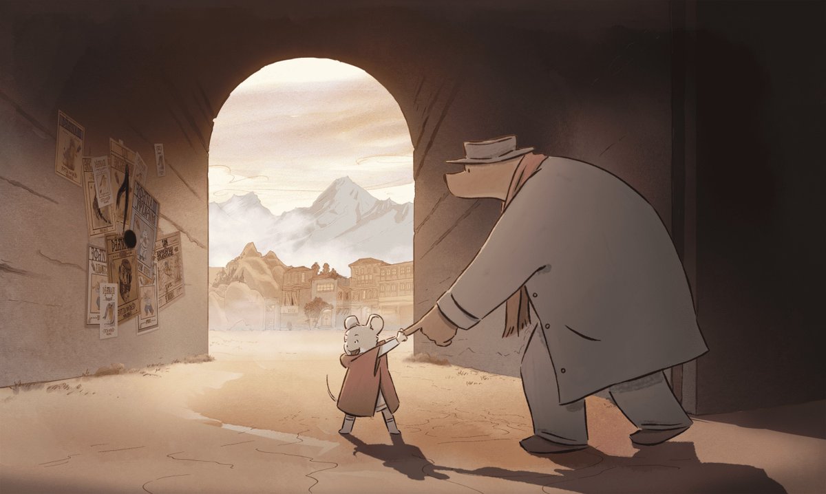 catsuka's tweet photo. Some stills of "Ernest &amp; Celestine, A Trip to Gibberitia" new animated movie directed by Jean-Christophe Roger &amp; Julien Chheng. Coming in December 2022 in french theaters. https://t.co/uL4SQzyWbV
