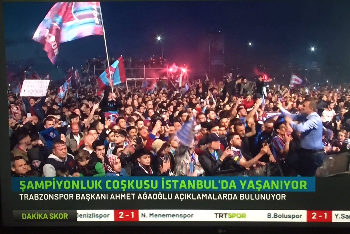 ilk defa renkli televizyonda şampiyonluk kutlayan ts yoklaması #yenikapı