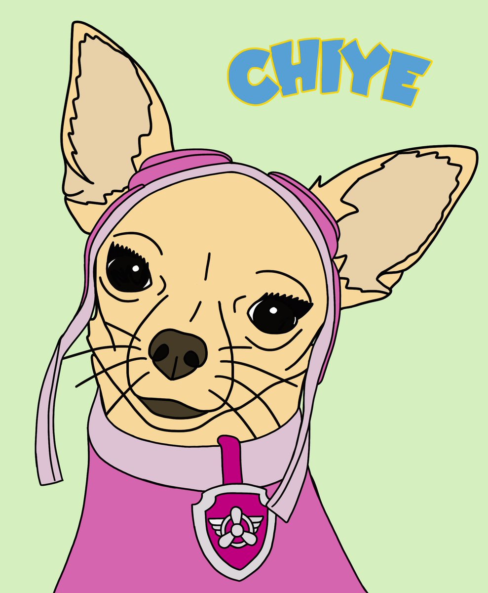 crazy_chis's tweet photo. Hey #doglovers and #nftcollectors! Discover our #NFTs on https://t.co/GK4AcRHF7r  #opensea and help the Chi Patrol to conquer the #cryptomarket 

#crypto #digitalart #NFTArt #chihuahua #pawpatrol #Skye #NFTCommunity https://t.co/ScYRUiUuqx