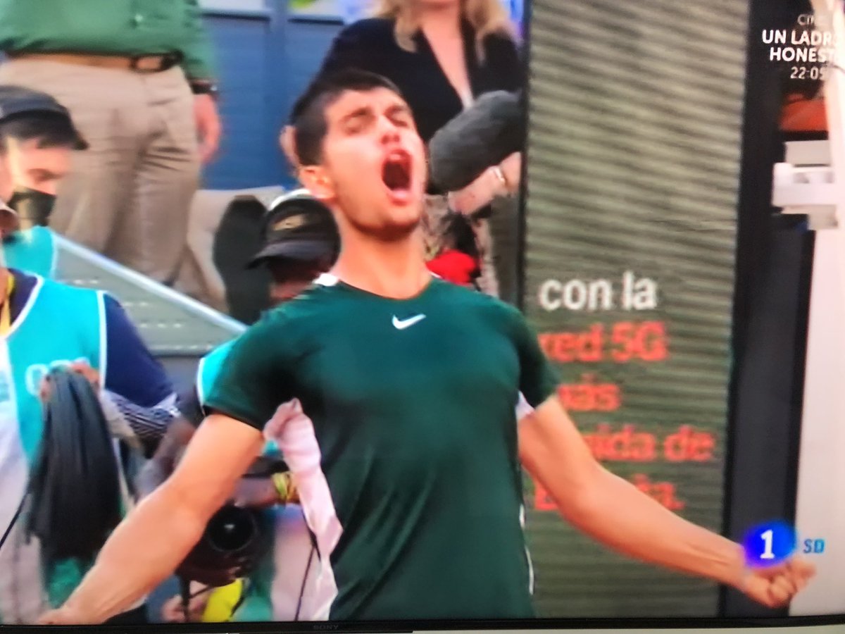 LuisPPDM's tweet photo. #Quecrack #CarlosAlcaraz #Alcaraz #campeón #MutuaMadridOpen https://t.co/Np7N7ITz67