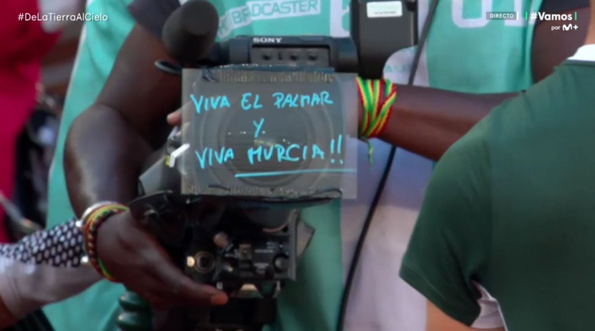 ''Viva El Palmar y viva Murcia''. #DeLaTierraAlCielo