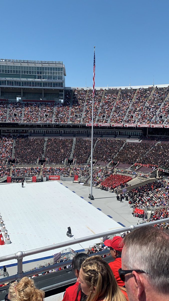 Happy Mother’s Day!!! I’m spending my Day sharing with my girls a college experience! They are watching their cousin graduate from The Ohio State University!