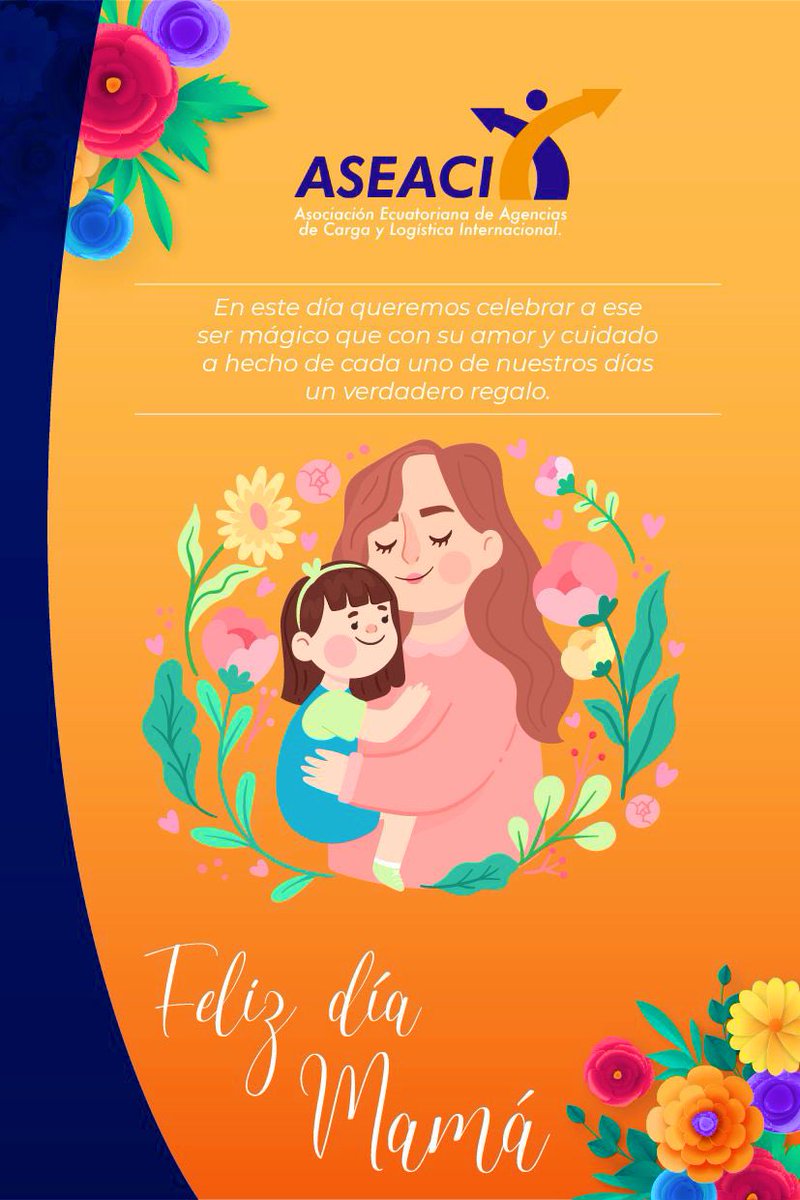 ASEACI's tweet photo. El amor de una madre es el combustible que hace que el ser humano logre lo imposible. Feliz día de las madres! 💕 https://t.co/xofRapgJLT
