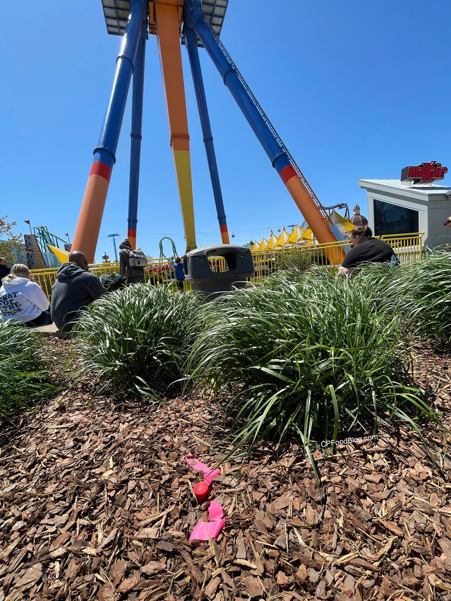 FUNFoodBlog's tweet photo. Survey control point located on backside of maXair #CedarPoint https://t.co/jUJq3Ht9QZ