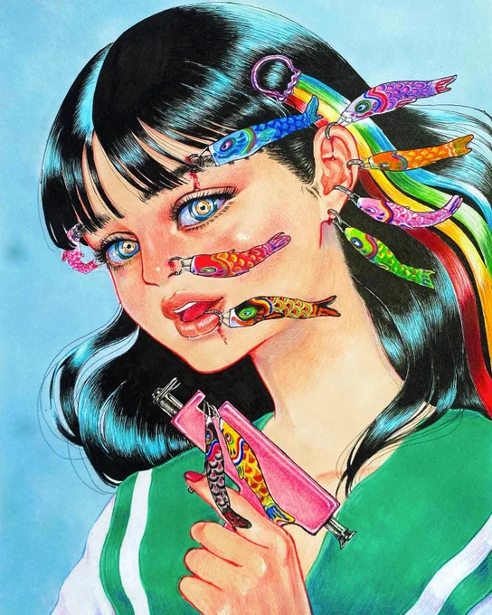 🎏👁🎏👄🎏👂 