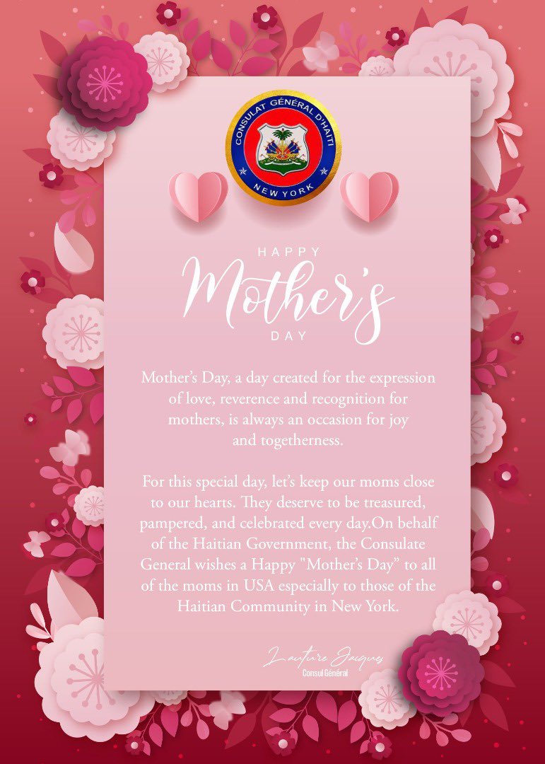 Consulat Général d’Haïti à New York (@haitiinnewyork) on Twitter photo 