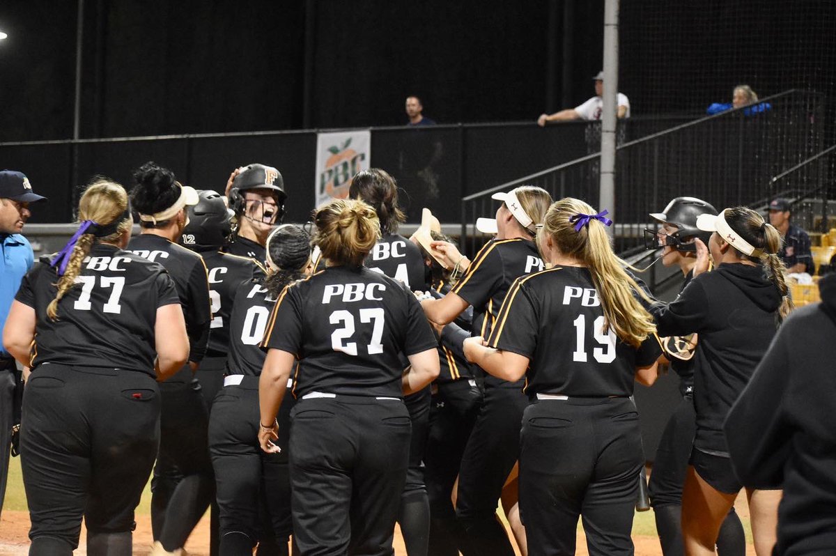 Showed fight until the very end. 

Flagler’s season ends in the PBC Tournament as Columbus State edged the Saints, 6-5. Madelyn Childs’ three-run homer in the seventh was the highlight that tied the game late.

Thanks for the memories, ladies❤️

#GoSaints