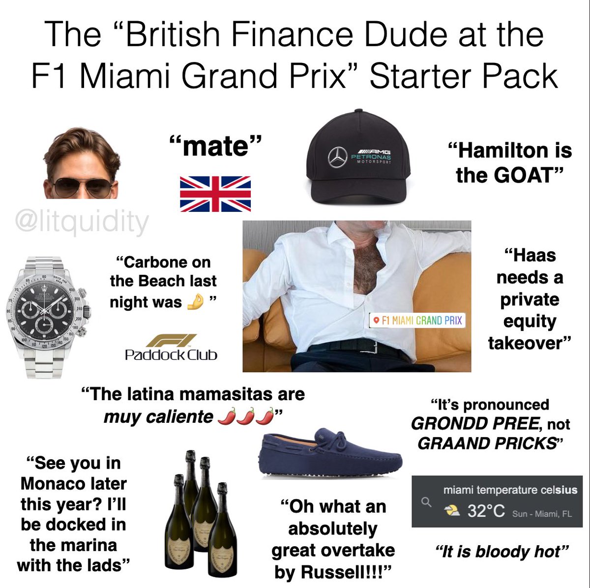 litcapital's tweet photo. “Leclerc is alright but Hamilton is still the GOAT” https://t.co/dsqrPd4eNT