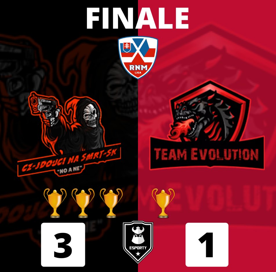 Dnes pokračujeme druhým finálovým večerom začíname o 21:00.
Dnes sa dozvieme kto bude majstrom 1.rocnika RNM LIGY 6v6.
Stav série 3:1 pre JDOUCI NA SMRT
twitch.tv/swatorTV