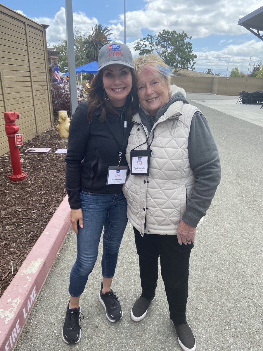 Volunteering at Great America for Courageous Kids! <a href="/AnotherDenise/">Denise Coleman</a> #americancancersociety