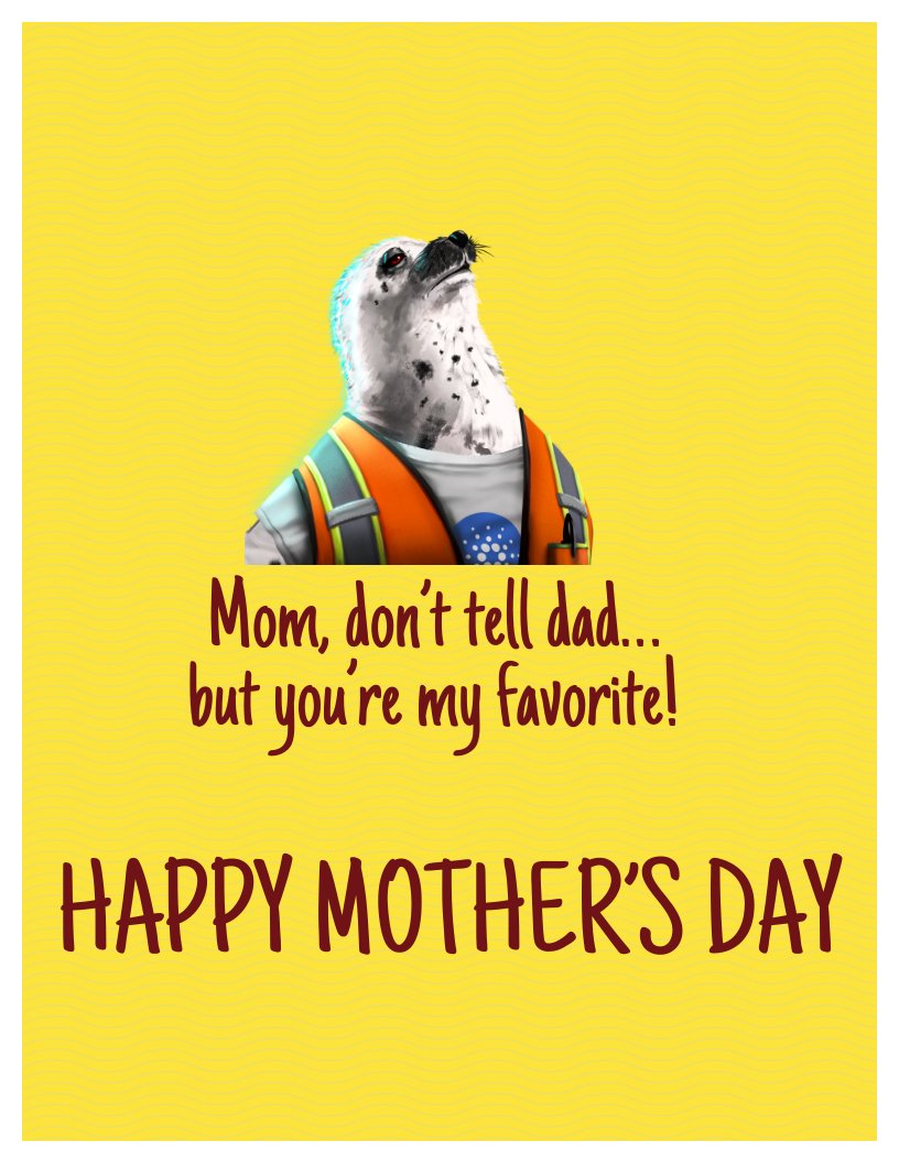 SealSocietyNft's tweet photo. ❤️To all the Mothers of the world❤️

🙏Without you we would not exist🙏

🌹Happy Mothers Day!🌹

#HappyMothersDay #MothersDay #CNFT #Cardano https://t.co/yzqRWz7WNs