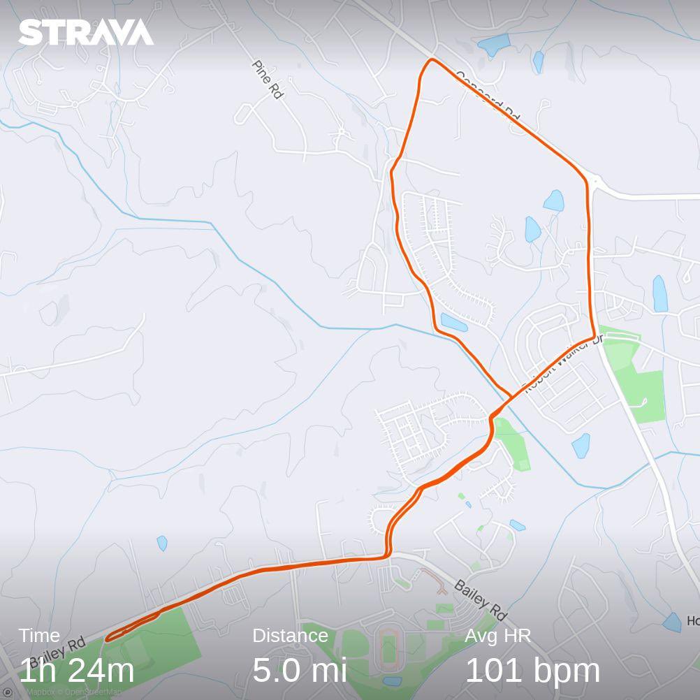 #pb Get some extra OTB rucking miles in before #F3QRVIII <a href="/F3Isotope/">F3/Isotope</a> <a href="/F3lkn_CSAUP/">F3-ISOTOPE CSAUP</a> 

5am Launch Monday from Bailey Road Park for 5 mile venture
@F3Estwing @freddyrusa <a href="/ramrod_F3/">Kyle Margrave</a> <a href="/ShevlinJoey/">Joey Shevlin</a> 

strava.app.link/XF7rghCTRpb