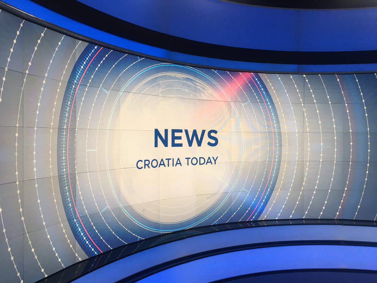 StimmeKroatiens's tweet photo. Die Kroatien Heute Nachrichten im neuen Design! -💫📺 - Unser neues Studio für die TV Nachrichten aus #Kroatien 🎥📟📡
#StimmeKroatiens #HRT4
Ab Montag on Air - Schaltet ein! 😀 https://t.co/Sk9Zt7MtTb