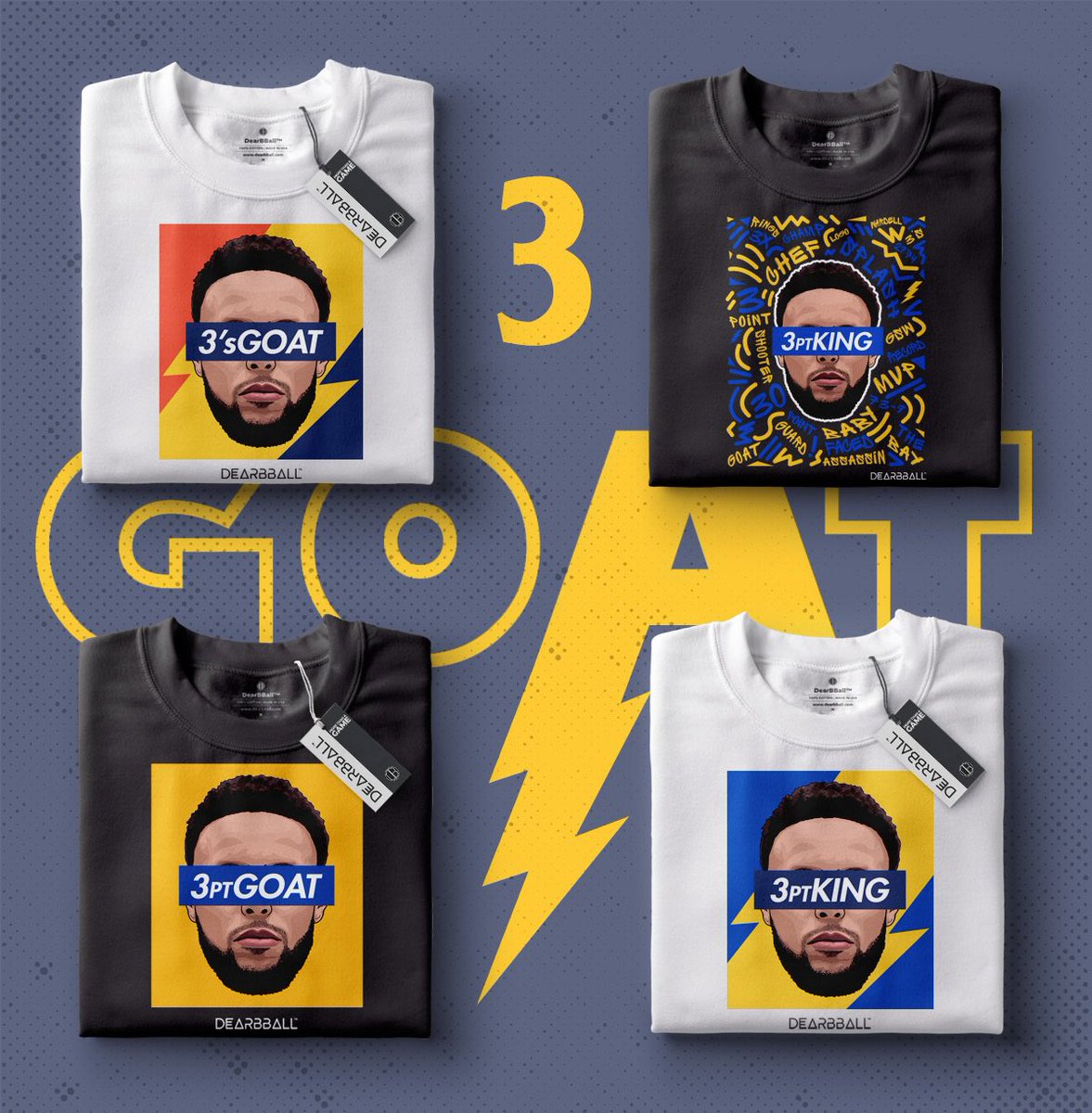 Les passionnés de DearBBall produisent des tueries, et vous en font gagner 🏀 

Pour une chance de remporter l’un de ces magnifiques Tshirts…

🔸Retweet
🔸Follow <a href="/dearbball/">DearBBall</a> &amp; <a href="/DubNationFr/">DubNation FR</a> 

-> TAS à la fin du 2nd round
Let’s goooooooo
 #concours #GoldBlooded