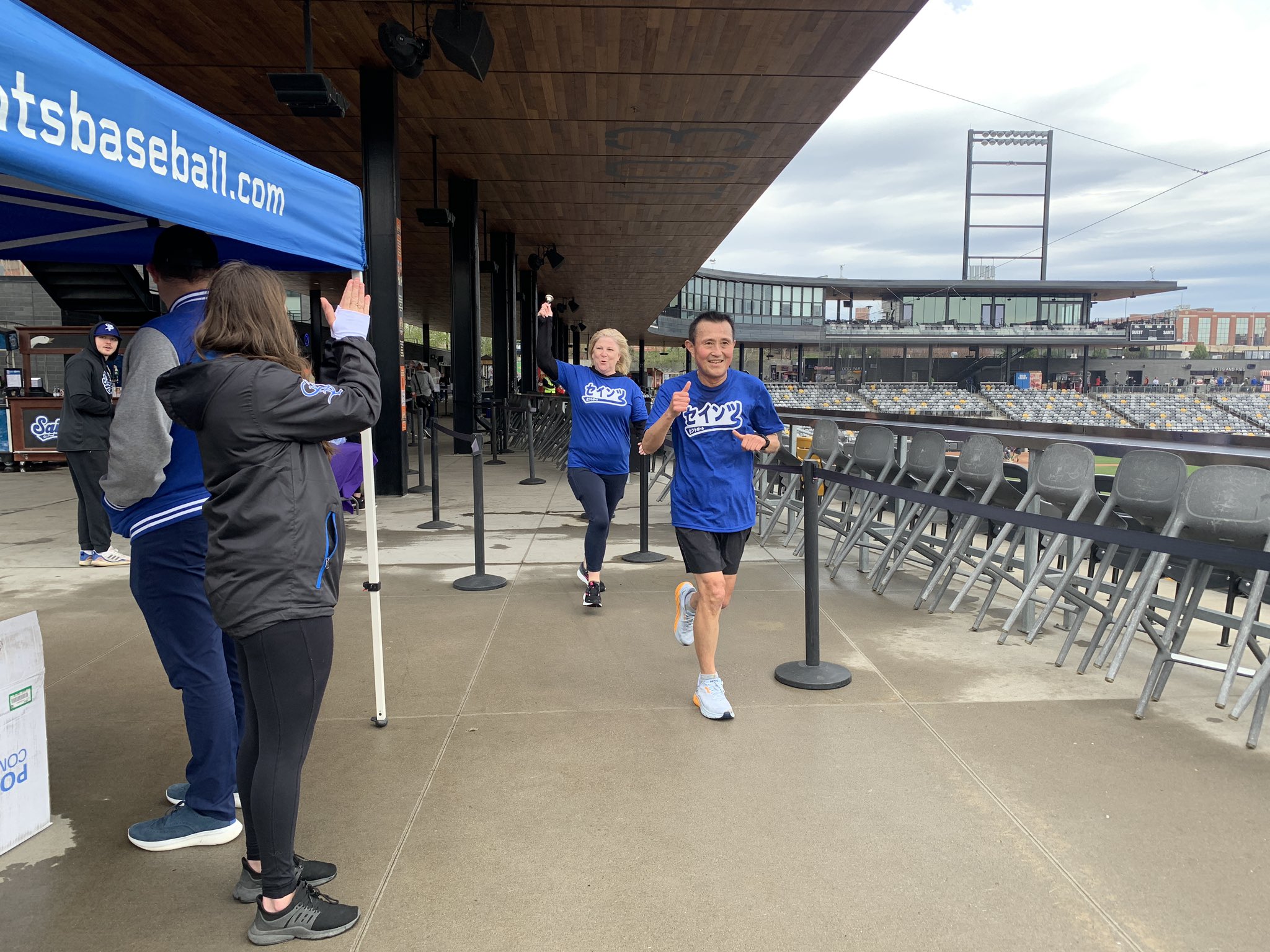 St Paul Saints On Twitter рџљё Icymi Seigo Is Running A Full Marathon