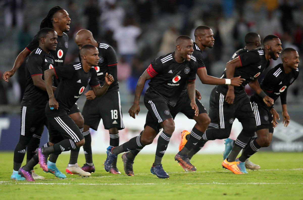 The best team in South Africa is half way through to the final 😉😉😉. Well done boys #TotalEnergiesCAFCC <a href="/orlandopirates/">Orlando Pirates</a>