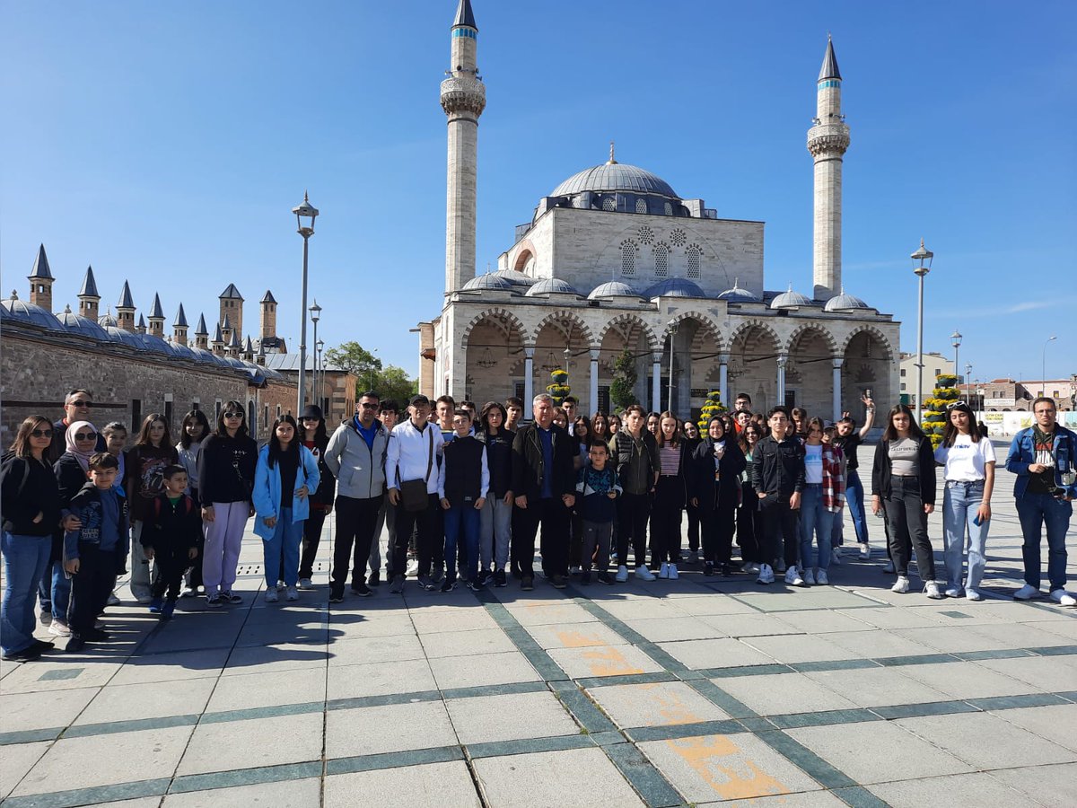 Bilim ve tarih temalı Konya gezimiz 7-8 mayıs tarihlerinde 42 öğrencimizle yapıldı.Gezilen yerler: -Bilim Merkezi
-Kelebekler Vadisi
-Mevlana Türbesi ve Muzesi
-Etnografya Müzesi 
-Arkeoloji Müzesi 
-Sille Köyü 

-