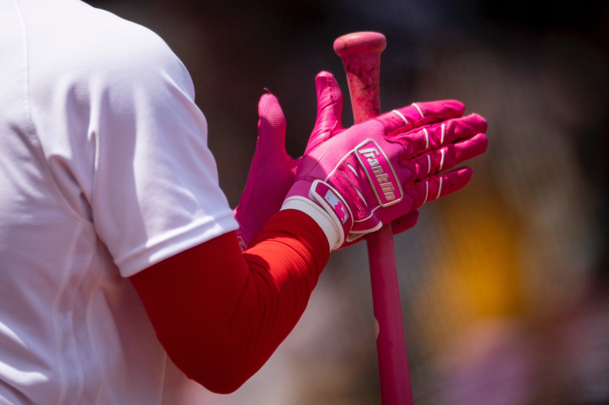 Pink franklin deals batting gloves