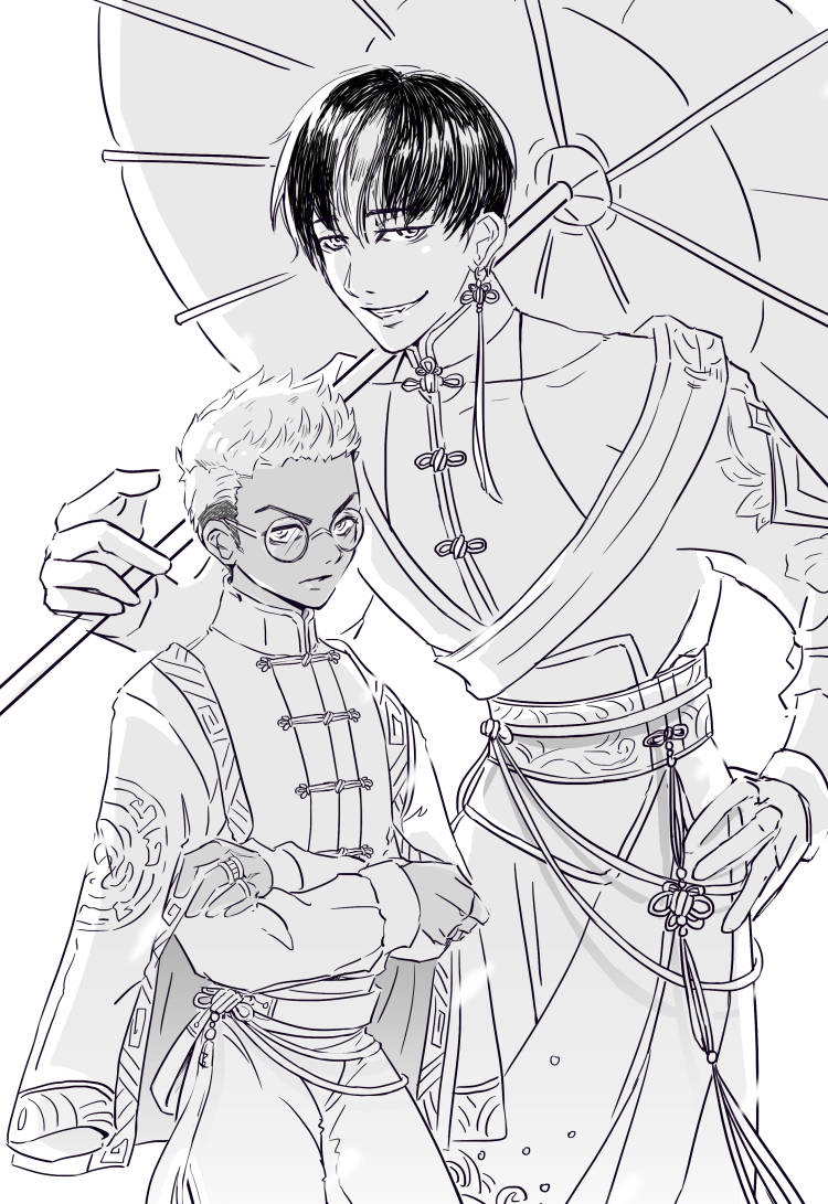 guanghui_shi's tweet image. #半稀 中华风、