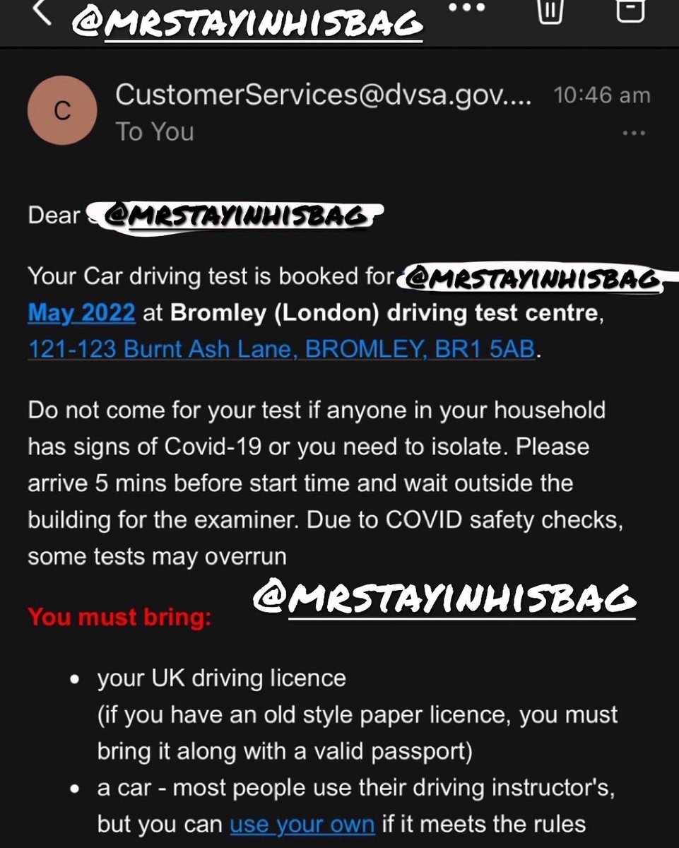 drivingtestduk's tweet photo. Driving Test Slot Found & Booked For Our Client At Bromley Test Centre In May.😮💨
Contact Us Via DM To Sort You Out A Driving Test. At Any Test Centre, Any Time Of The Year.🚘
#drivingtest #Bromley #swaptest #quickdrivingtest https://t.co/Y7oU890NHr