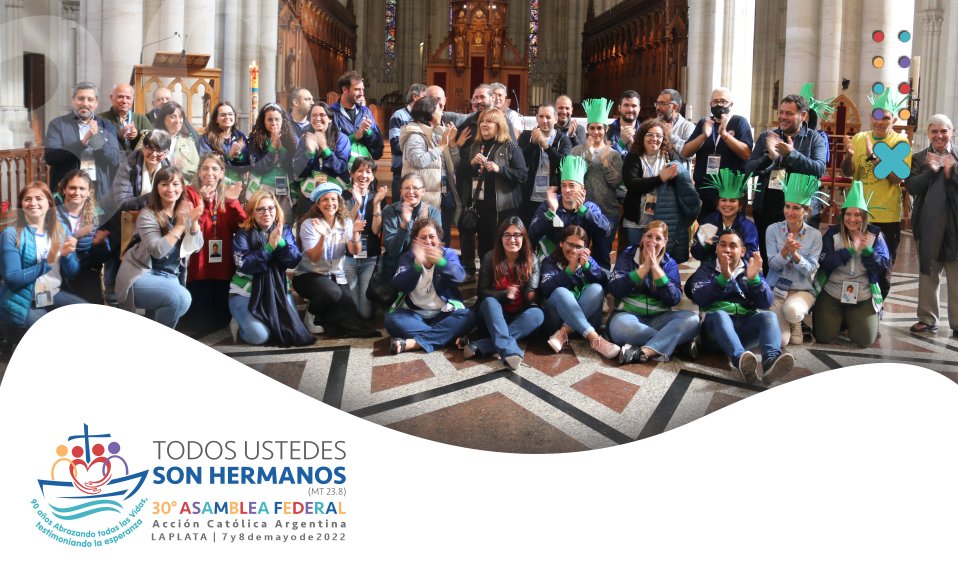 accion_catolica's tweet photo. 👋 ¡AQUÍ ESTÁN, ESTOS SON!💙💚

Luego de la Misa de Clausura de la #30AF, la nueva presidenta de ACA, Claudia Carbajal, presento a los dirigentes que formarán la conducción nacional 2022-2025.

Conocelos 👉 https://t.co/qJcmcQigdA 

Felicitaciones!

#todoshermanos #somosmision https://t.co/qwr0Yn9c3T