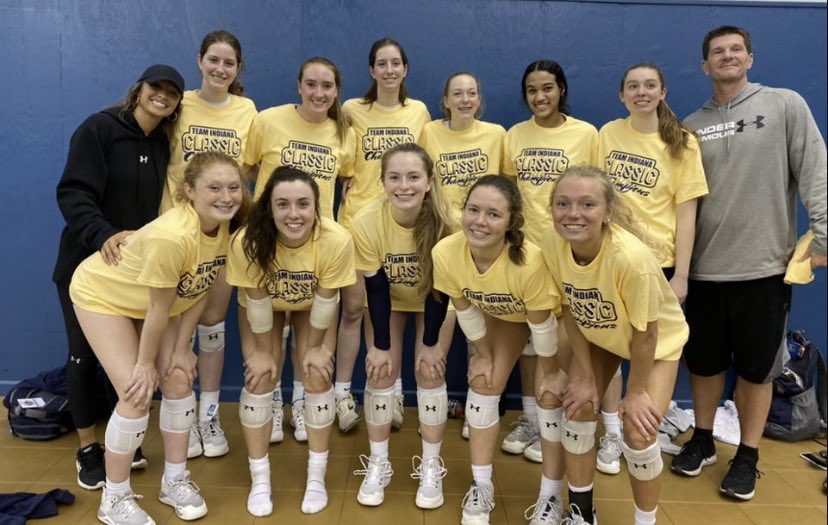The Mustangs go undefeated on the weekend and win the TI Classic, playing 18s! Way to go girls!! 🏐🐎