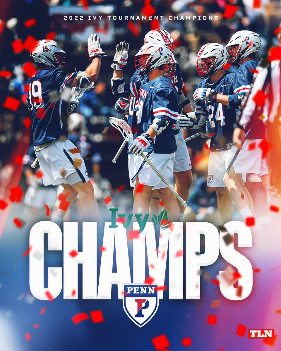 LacrosseNetwork's tweet image. KINGS OF THE IVY 🌿

@PennMensLax comes out on top vs. @YaleLacrosse to win the unbelievable 2022 Ivy League