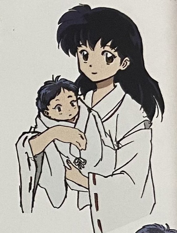 Moroha Baby kagome with baby moroha you will always be special