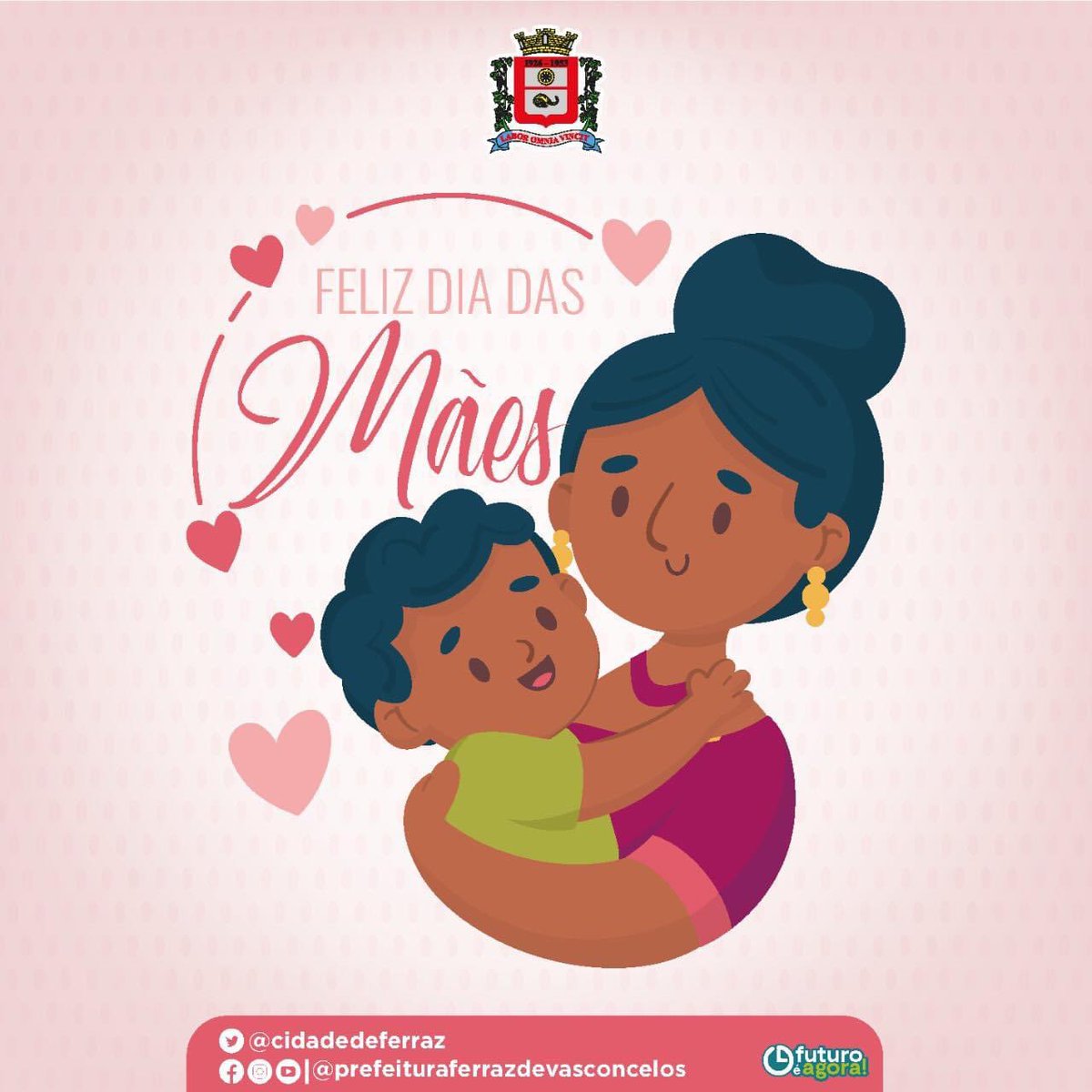 cidadedeferraz's tweet photo. 💗FELIZ DIA DAS MÃES 💗
💖 Desejamos a todas as mães e aquelas que cuidam de sua família um lindo dia!
#PrefeituraDeFerraz
#PMFV
#SeComFV
#DiaDasMaes https://t.co/lUsGTP3VR0