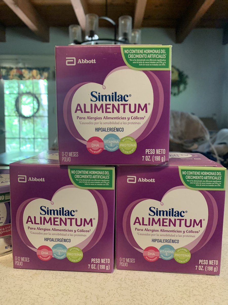 BranBallinger's tweet photo. To anyone looking for Similac, I have the samples pictured below that I don’t plan to ever use. If you want them, just let me know. Similac pro advance and total comfort, alimentum. https://t.co/dbHJ7YH8Lo