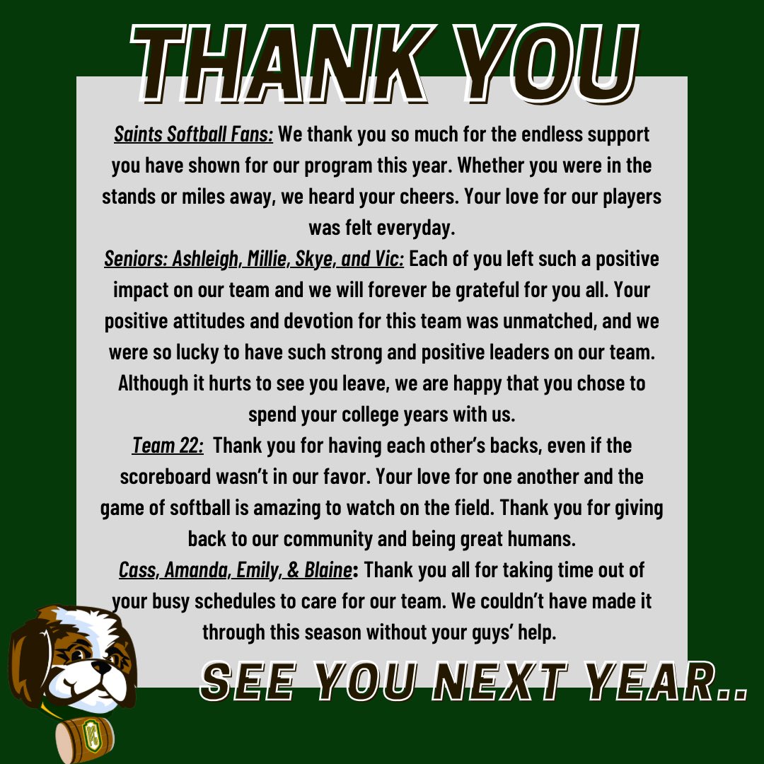 PCSaintsSB's tweet photo. A message from our staff: https://t.co/l6QwpVBVaw