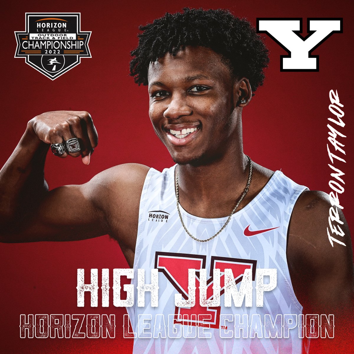 Men's High Jump
#HLTF Championships

🥇 Terron Taylor - 2.07m
6️⃣ Mason Stephens - 2.01m 
8️⃣ Nathan Leskovac - 1.98m

#GoGuins🐧 // #FlyWithTheY🤘