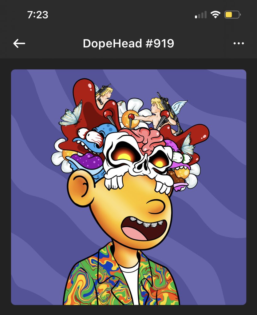 hbmackofficial's tweet photo. Just minted my Dopeheadz, LFG!! @DopeHeadzNFT 🥶🚀 https://t.co/AIfqUjzMK0