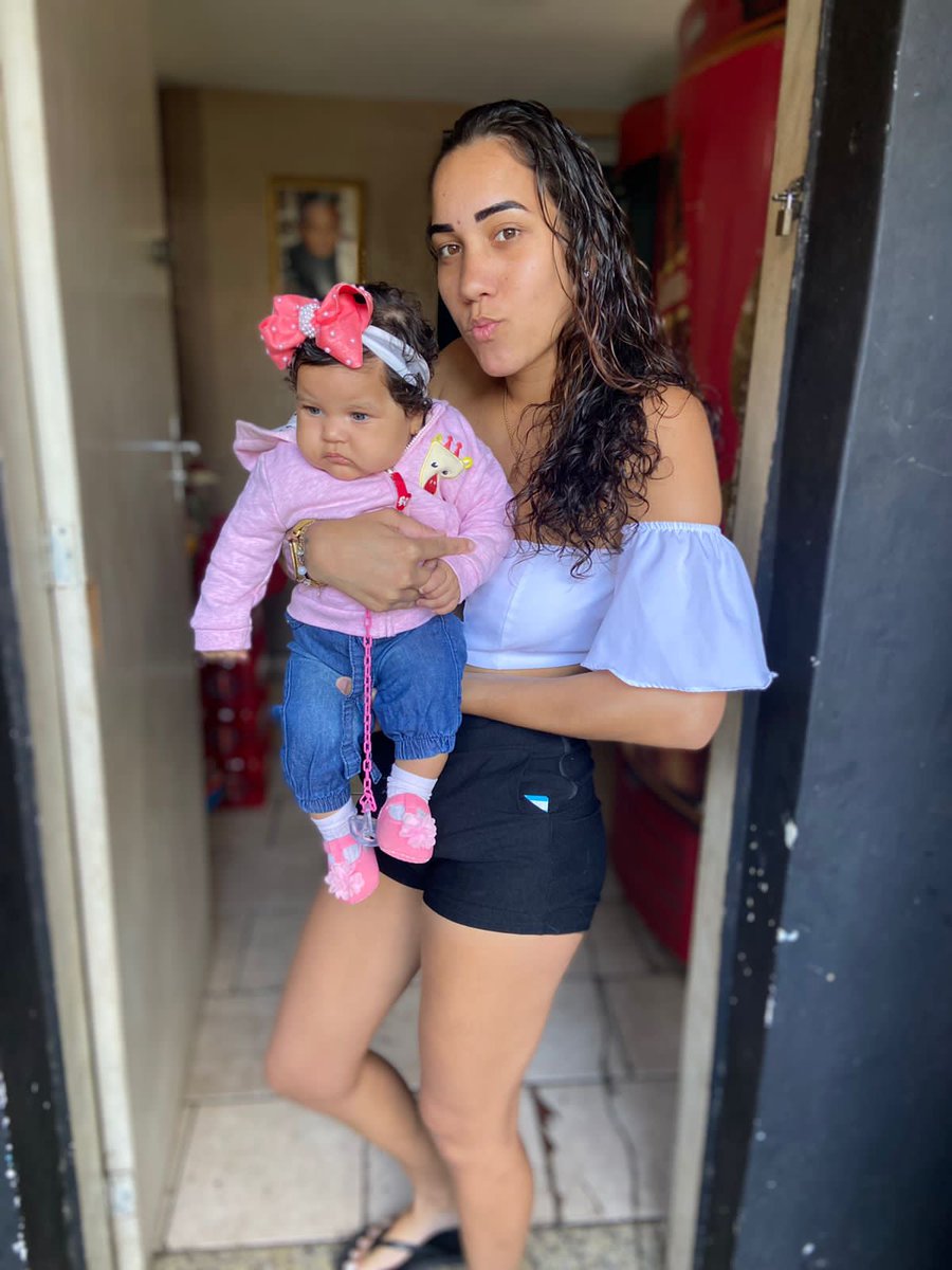Uma família de dois também e bonita🥰😞