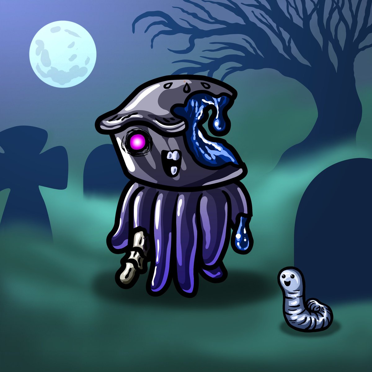 CapietainCook's tweet photo. @PiratesMeta don’t be afraid of the #Zompies it’s their a little worm that might get you. @PielandNFT #NFTGiveaway of more than a few Pirates over @PiratesMeta #POTM #NFT https://t.co/OImD8PKvVN