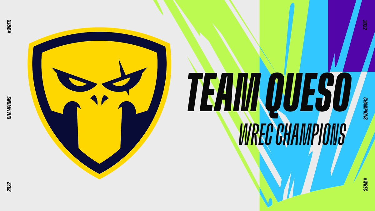 wre_emea's tweet photo. 🏆 @TeamQuesoGG ARE THE #WREC CHAMPIONS 🏆 https://t.co/NlKYNnaYdI