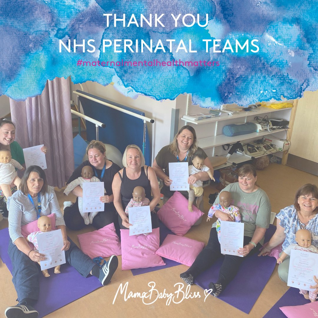 Rounding off #MaternalMentalHealthAwarenessWeek with this message. Huge thank you to all <a href="/NHSEngland/">NHS England</a> perinatal staff and individuals supporting families through this essential work. It’s a privilege to work with you.