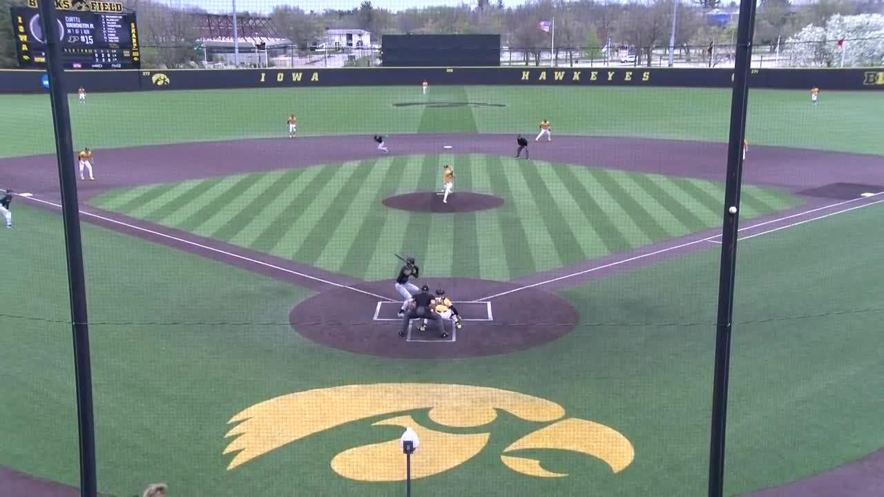 Iowa Baseball on Twitter "T3 HUCK aka Superman! What a catch in