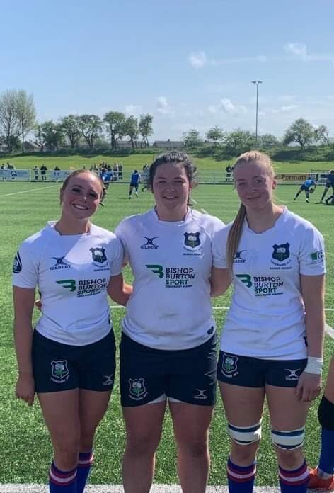 Congratulations to Steph who made her Yorkshire Senior Women’s debut yesterday at Rockliff RUFC in the Gill Burns County Championship against Northumberland along with #OneBishopBurton team mates Evie and Liv #GirlsPathway #yorkshire_rfu Yorkshire winning 7points-22points.