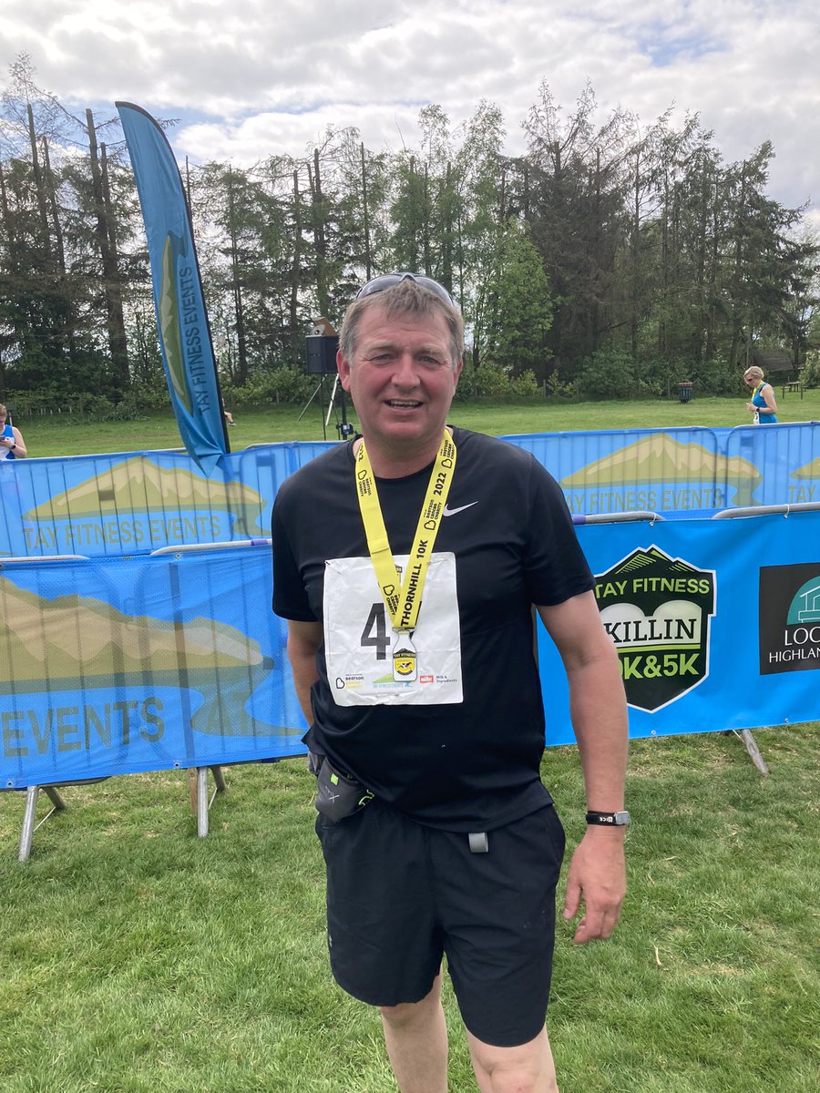 10km done Thornhill Scotland