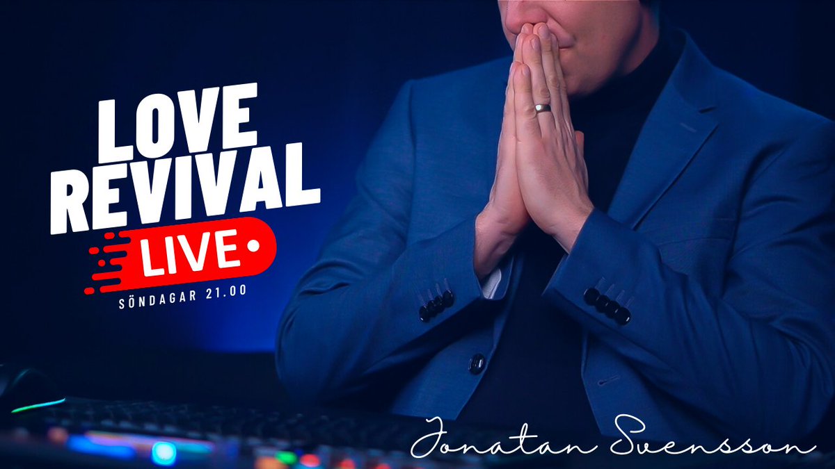 LoveRevival_'s tweet photo. LOVEREVIVAL LIVE #207 | LIVE BÖN MED JONATAN SVENSSON https://t.co/wrqqF68NkO via @YouTube https://t.co/yR6MZQgkXD