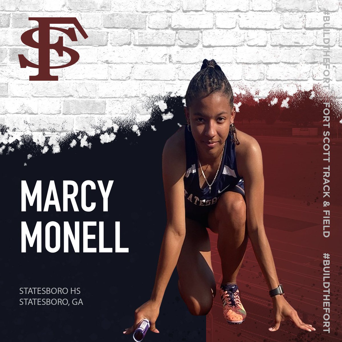 KingRedrick's tweet photo. 2022 Class is still on 🔥
The 20th signee
A state qualifier in the 300H
We would like to welcome Marcy @MonellMarcy from Statesboro GA @Statesboro_TF
300h-45.90
#BuildTheFort
#BrickByBrick
#TheFort https://t.co/NlPxwFXn9o