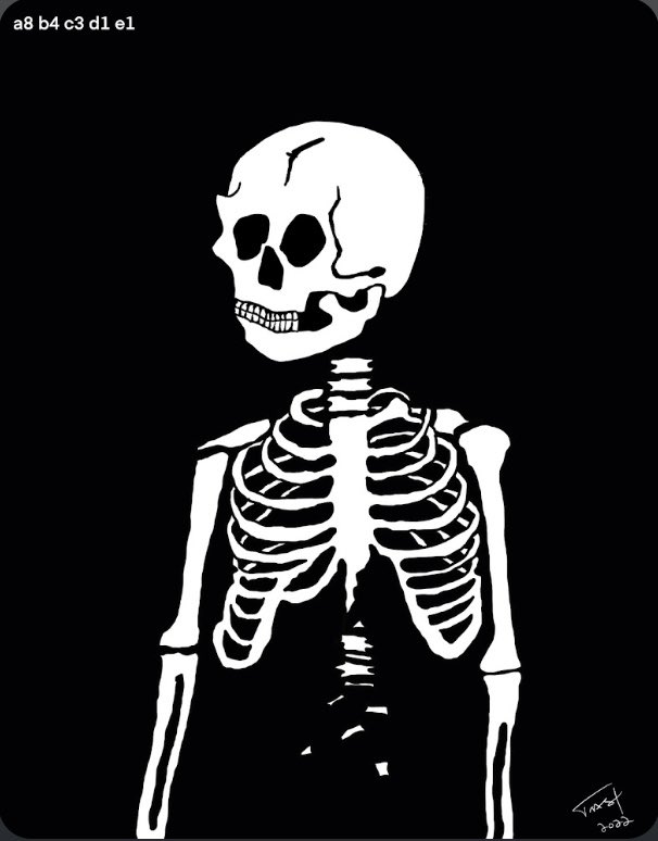 r2d718's tweet photo. Ayeee #SkeletonSunday #NFT #NFTCommuntiy @thetoastypoet https://t.co/mW7RPabUOL