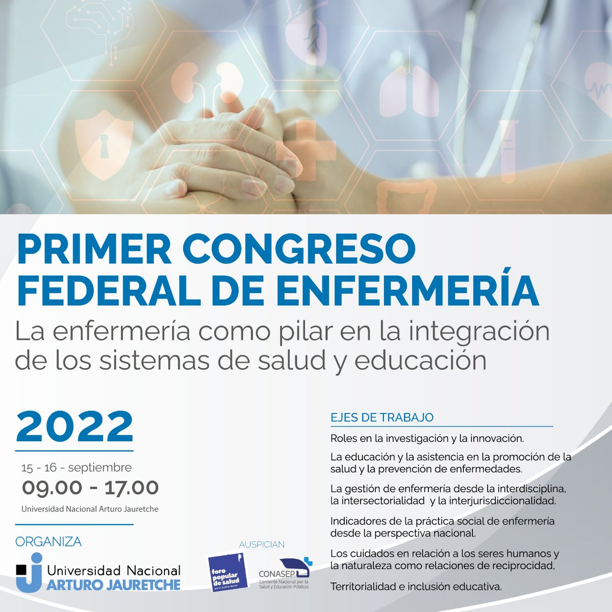 FederalCongreso's tweet photo. Buen domingo para TODXS! 

Ya te anotaste en el primer congreso federal de enfermería!? 
Te dejamos el link https://t.co/Ozhxchrn2i https://t.co/qNhB22deFn