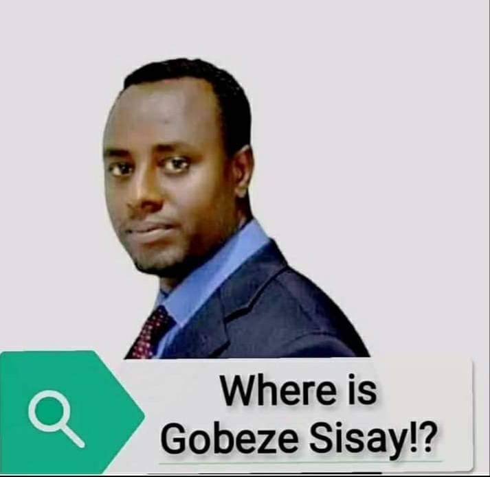 MeetMeski's tweet photo. Journalist Gobeze Sisay is arrested by brutal government of #AbiyeAhmed simply because he did his work; his whereabout is not known for last seven days. 
#CPJ should react before it is too late. 

#Where_is_Gobeze_Sisay
#JournalismIsNotACrime 
#PressFreedom https://t.co/SwCGoRLyOE