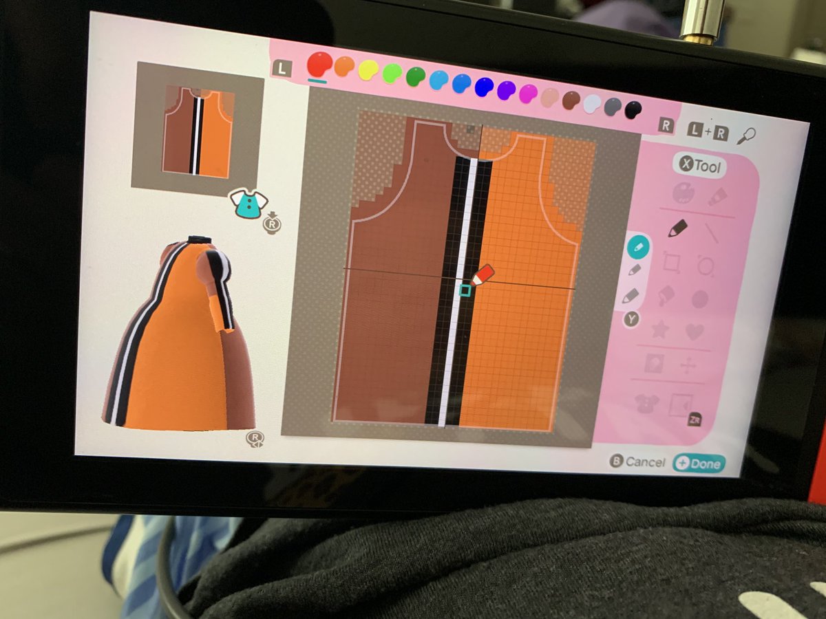 My little girl is playing Animal Crossing and just showed me the surprise she made for me🧡🤎#BrownsTwitter #Browns #MothersDay