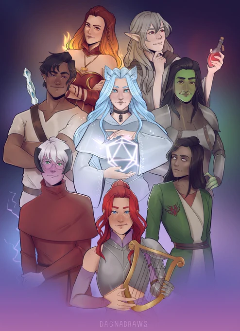 #DnD group commission ✨

#dndart #DnDcharacter 