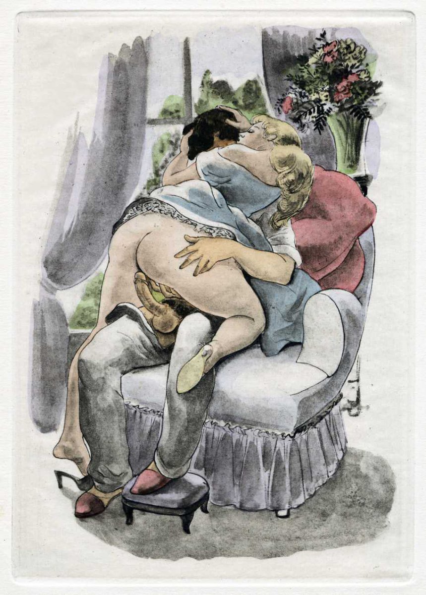 WickedProcrast's tweet photo. Illustrations by Suzanne Ballivet (1904-1985) from ”Initiation amoureuse” (1950)
#eroticart #nudeart https://t.co/kmmkNmWx7G
