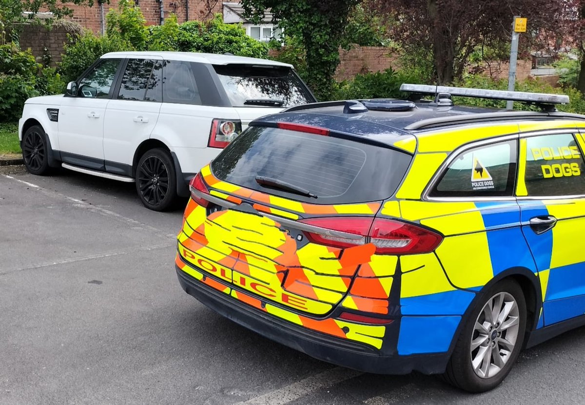 LancsPolDogUnit's tweet photo. PDβs Bodie and Tommy have been giving their chauffeurs some lessons on how to βsniffβ out a wrong unβ
Not happy with this Range Rover the chauffeurs dig a little deeper and discovered it was an outstanding stolen from Staffordshire
Well done chauffeurs ππ»ππ»ππ»
#T5Dogs https://t.co/1CQ07W1YCw