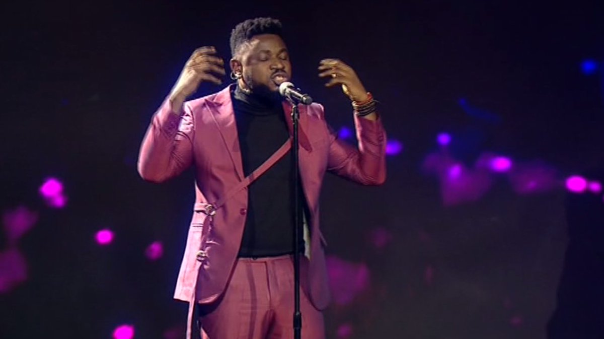 Nigerianidol's tweet photo. Zadok just wrapped what can only be described as an outstanding performance. Liked it? Click the link here👉🏾 https://t.co/8DQWwnwKwj to Vote. #NigerianIdol https://t.co/p88tQJDPR1
